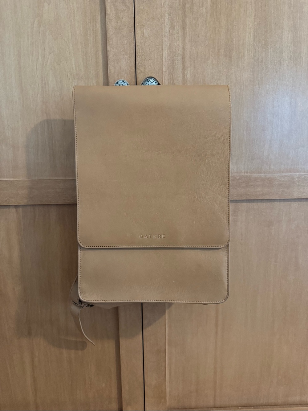 Gathre Leather Backpack